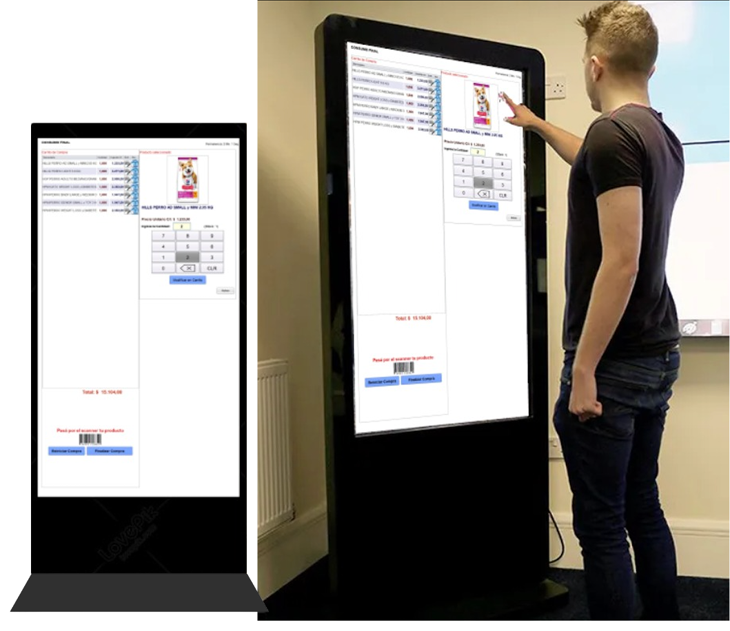 TopShop Tótem de Autogestión